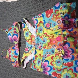 Bathing suit or cute party suit. Hippie vibe💗xl